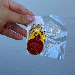 Angry Orchard Fireball Keychain